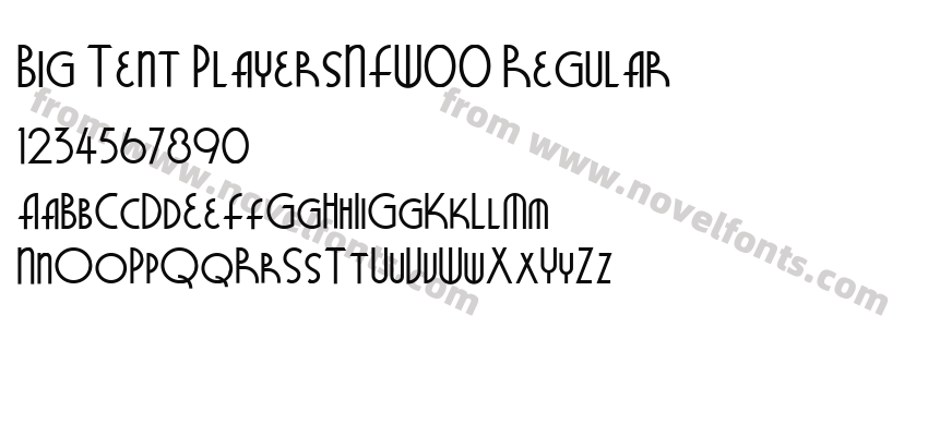 Big Tent PlayersNFW00 RegularPreview