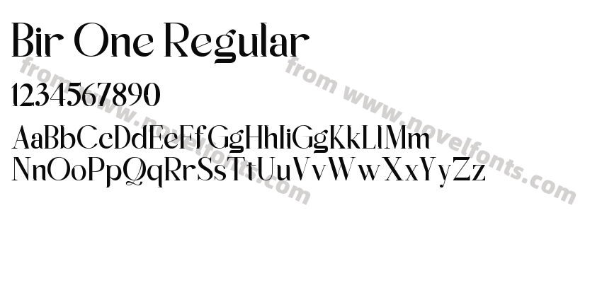 Bir One RegularPreview