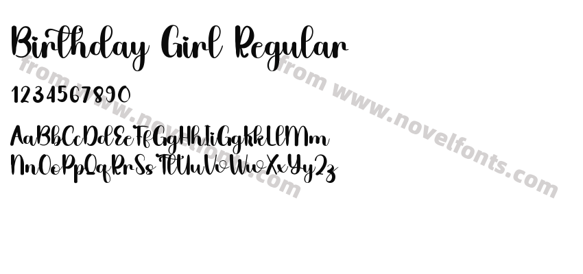 Birthday Girl RegularPreview