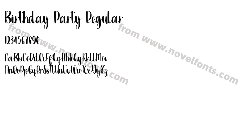 Birthday Party RegularPreview