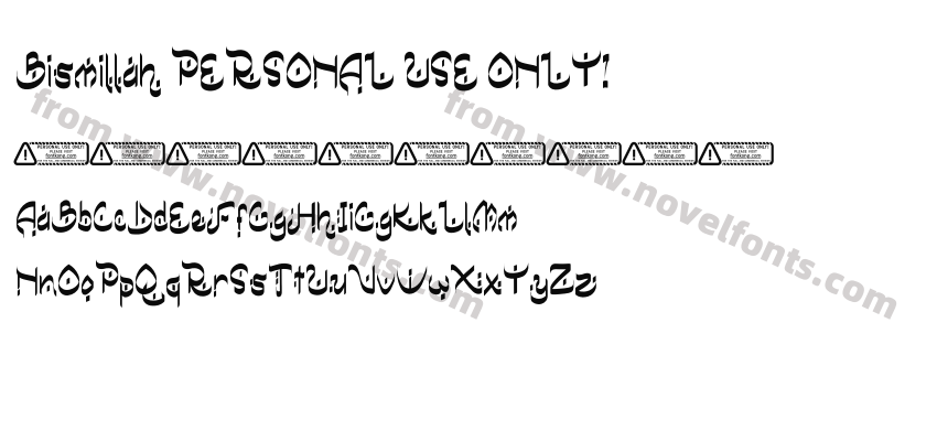 Bismillah PERSONAL USE ONLY!Preview
