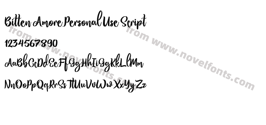 Bitten Amore Personal Use ScriptPreview