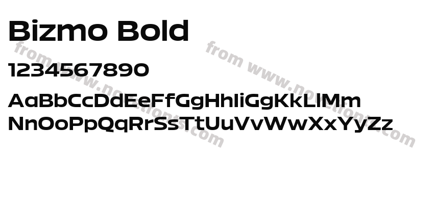 Bizmo BoldPreview