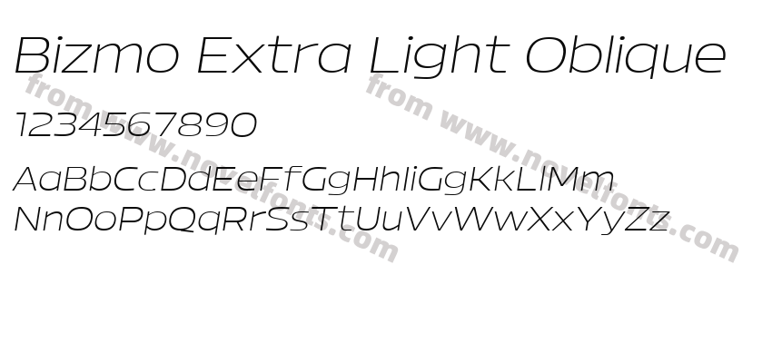 Bizmo Extra Light ObliquePreview