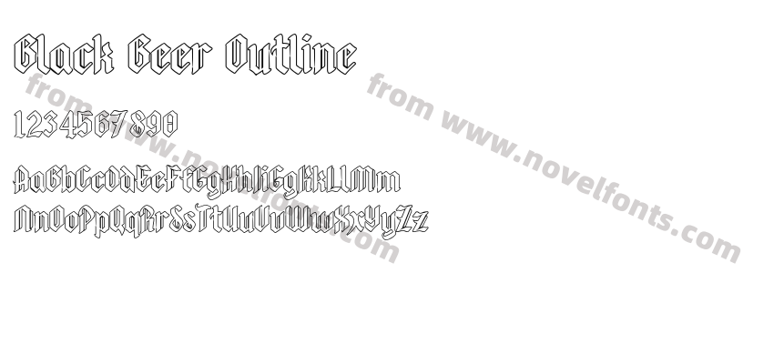 Black Beer OutlinePreview