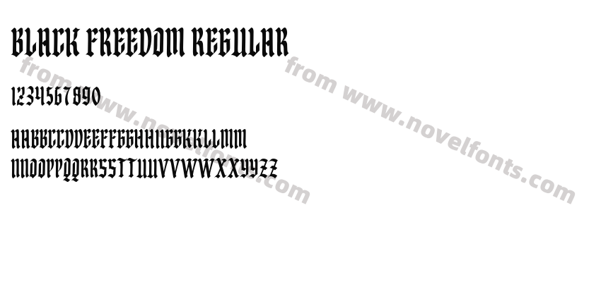 Black Freedom RegularPreview