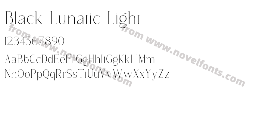 Black Lunatic LightPreview