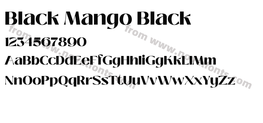 Black Mango BlackPreview