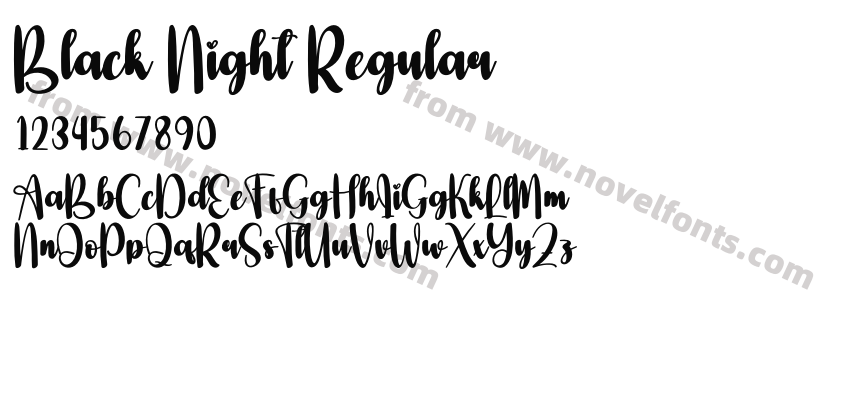 Black Night RegularPreview