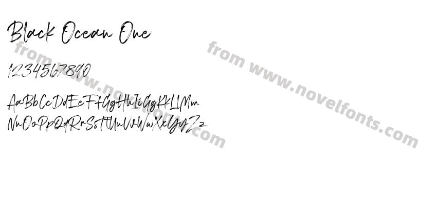 Black Ocean OnePreview