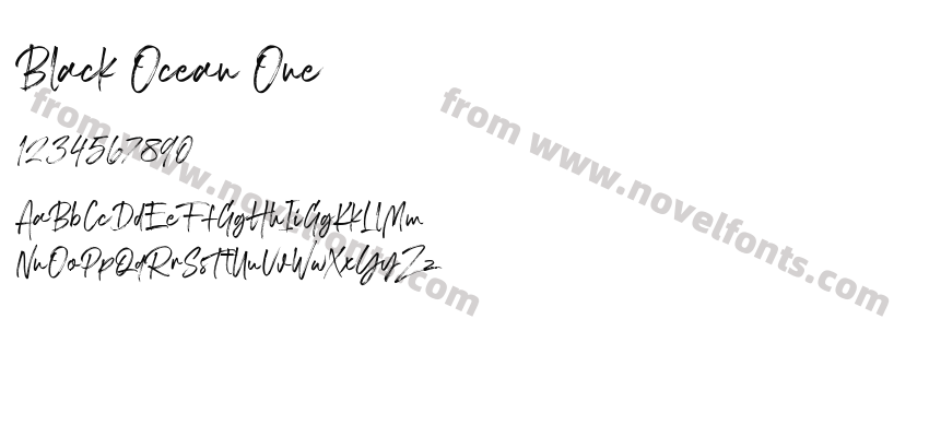 Black Ocean OnePreview