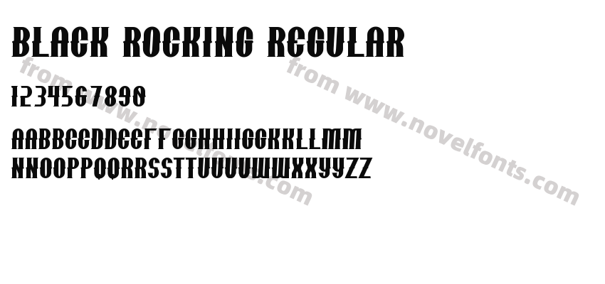 Black Rocking RegularPreview