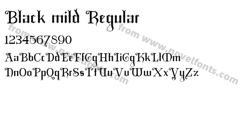 Black mild RegularPreview
