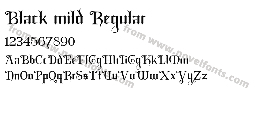 Black mild RegularPreview
