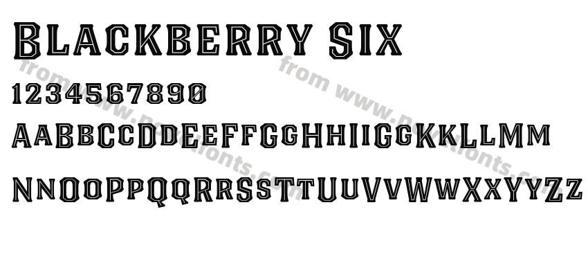 Blackberry SixPreview