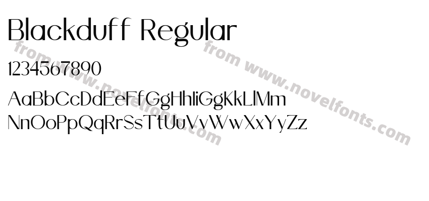 Blackduff RegularPreview