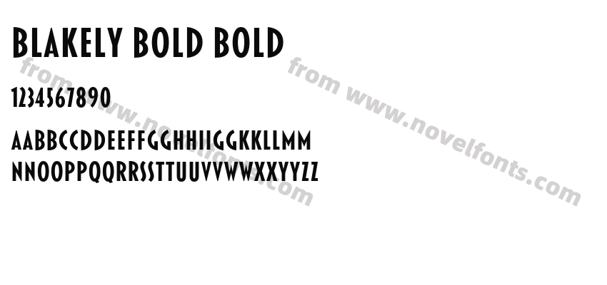 Blakely Bold BoldPreview