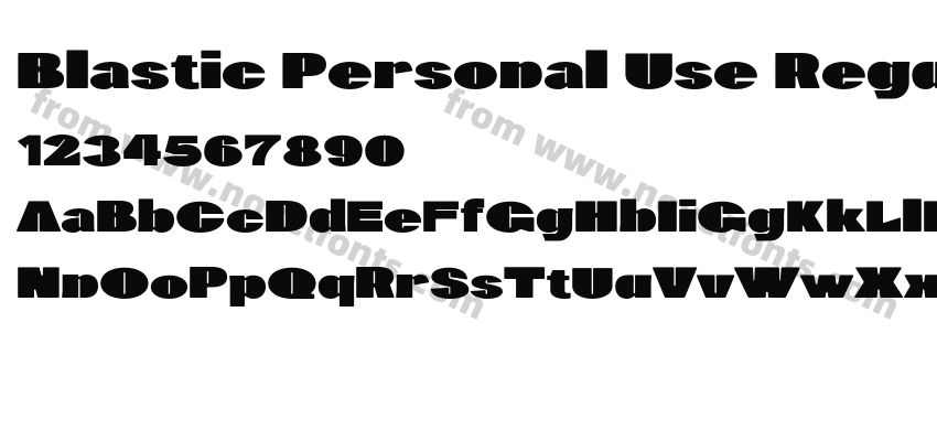 Blastic Personal Use RegularPreview