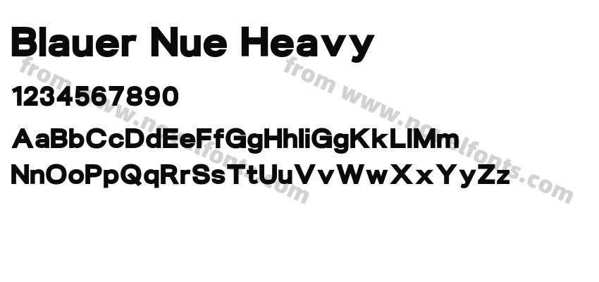 Blauer Nue HeavyPreview