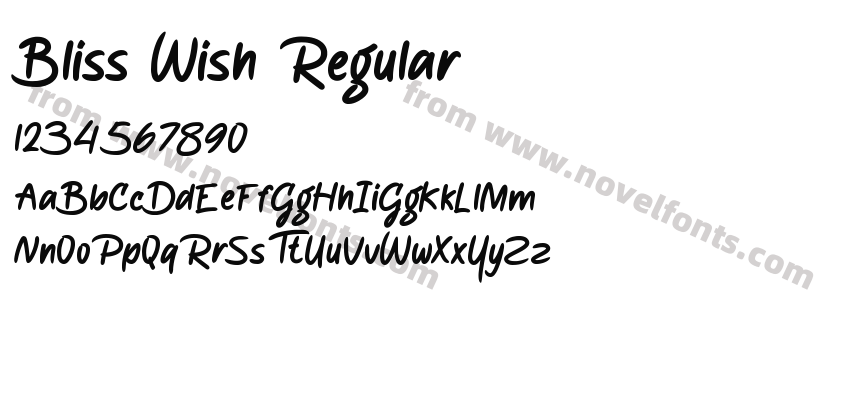 Bliss Wish RegularPreview