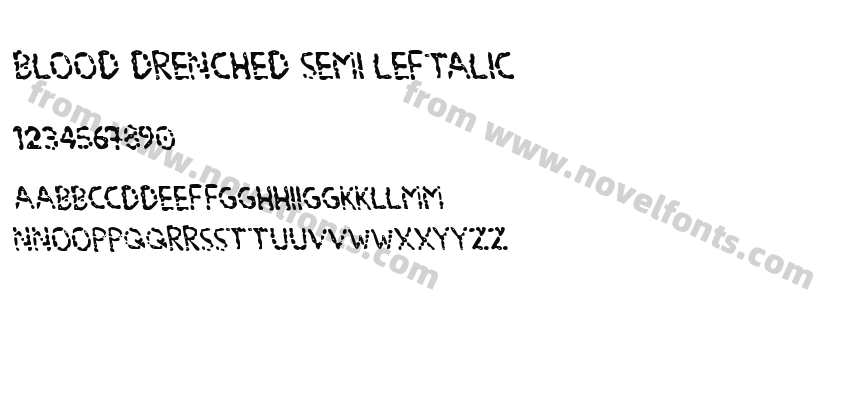 Blood Drenched Semi LeftalicPreview
