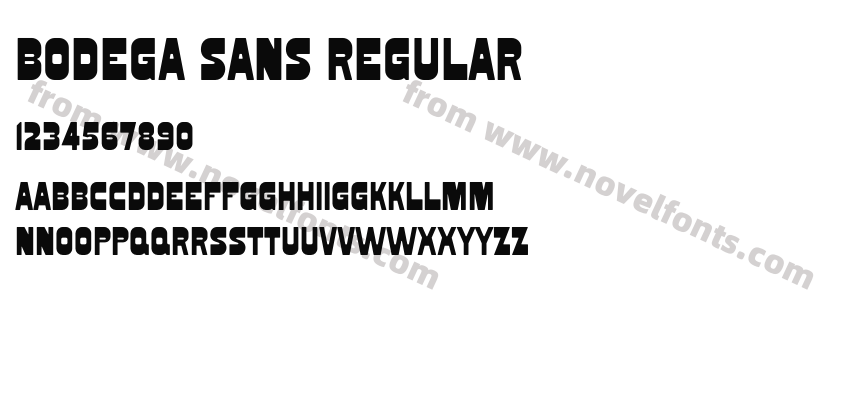Bodega Sans RegularPreview