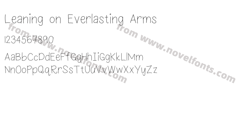 Leaning on Everlasting ArmsPreview