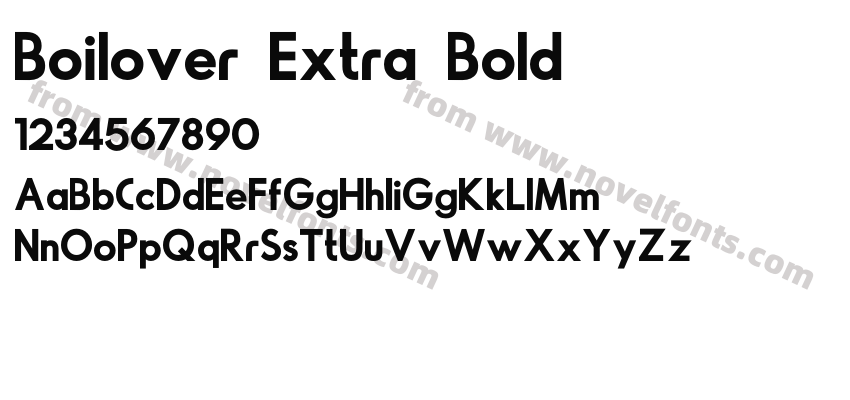 Boilover Extra BoldPreview
