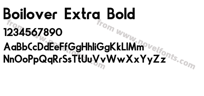 Boilover Extra BoldPreview
