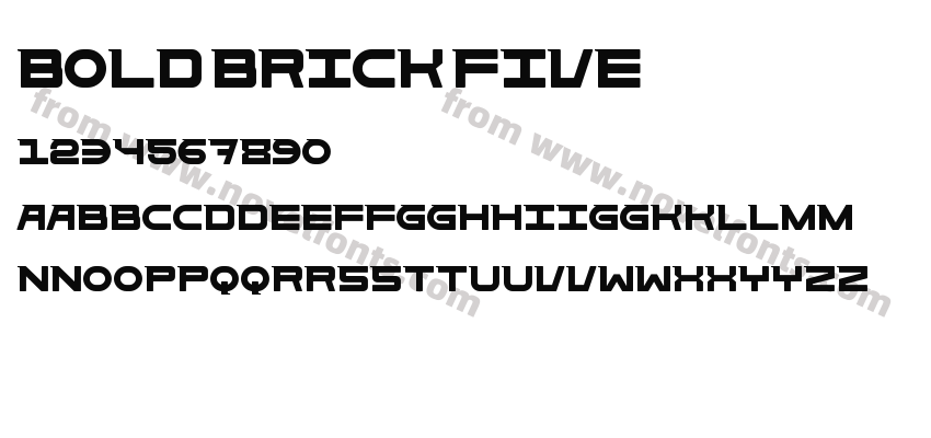 Bold Brick FivePreview