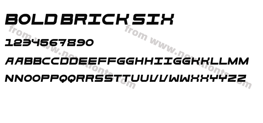 Bold Brick SixPreview