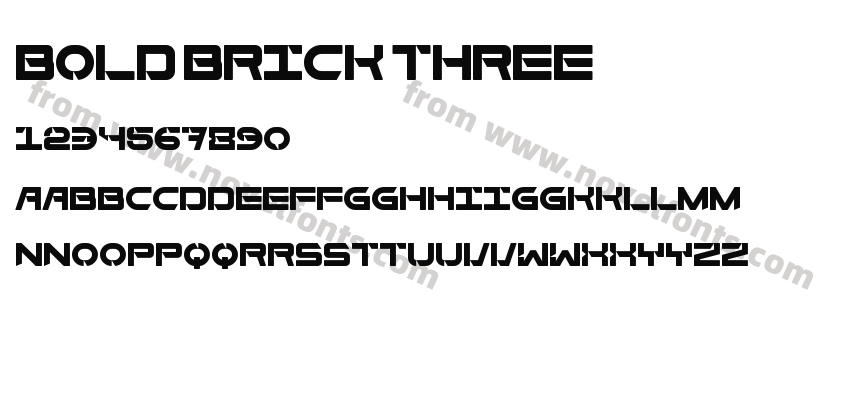 Bold Brick ThreePreview