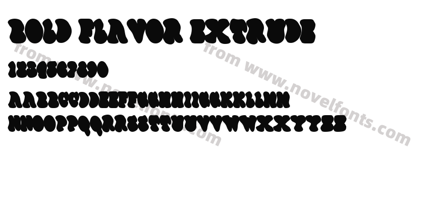 Bold Flavor ExtrudePreview