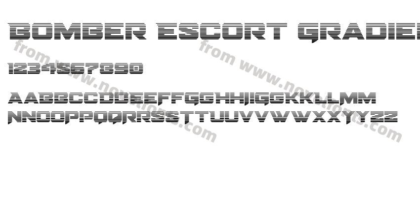 Bomber Escort GradientPreview