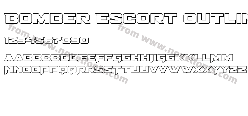 Bomber Escort OutlinePreview