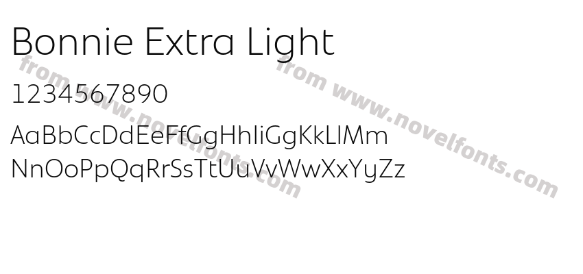 Bonnie Extra LightPreview