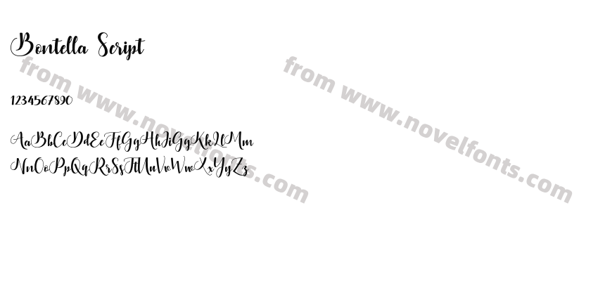 Bontella ScriptPreview