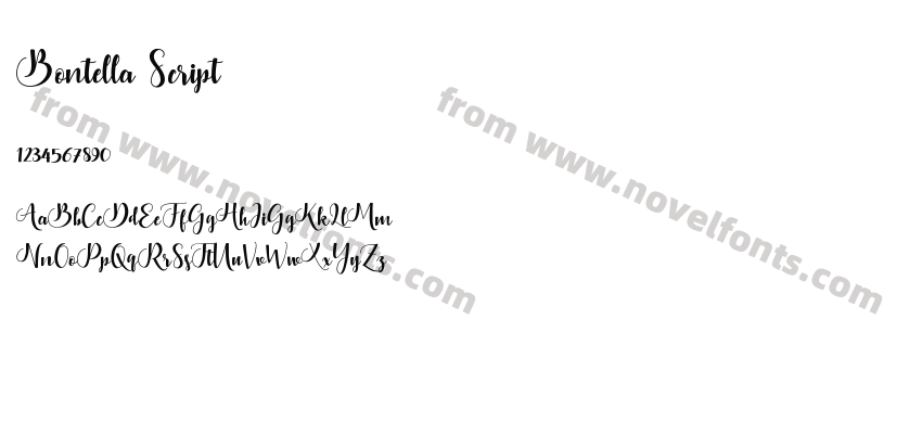 Bontella ScriptPreview