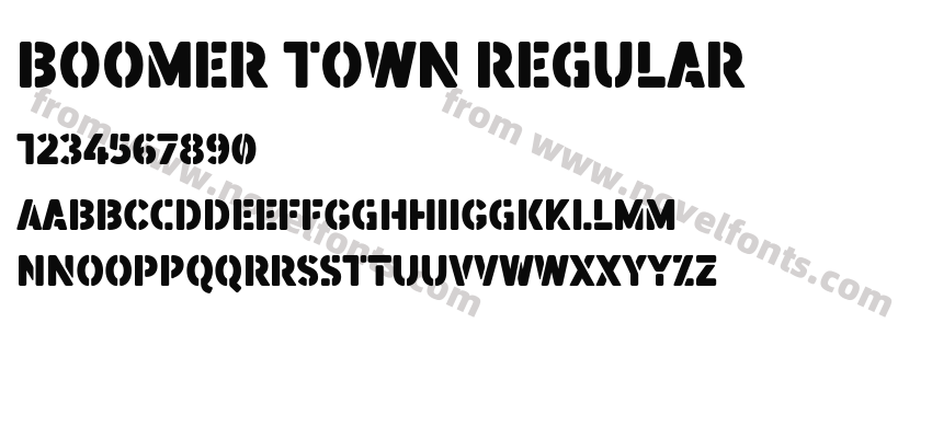 Boomer Town RegularPreview