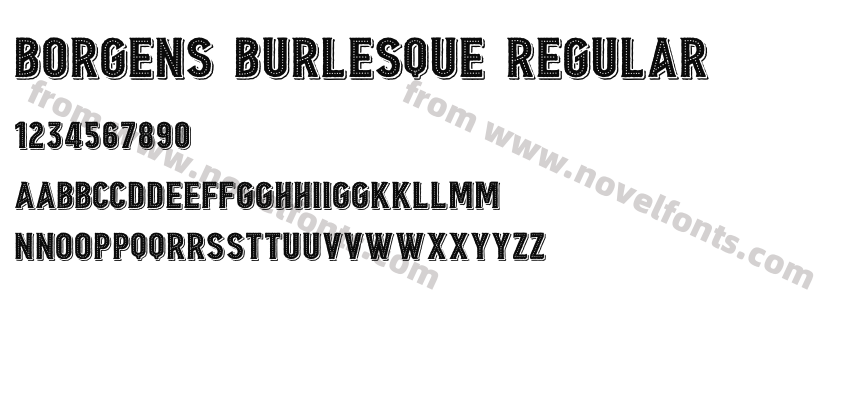 Borgens Burlesque RegularPreview