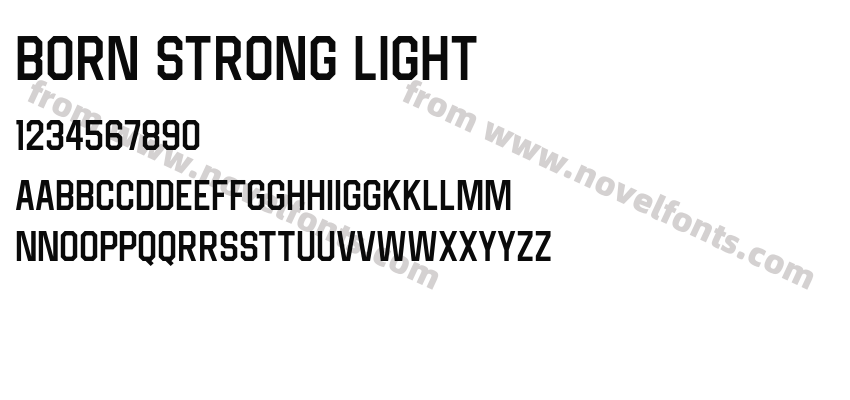Born Strong LightPreview