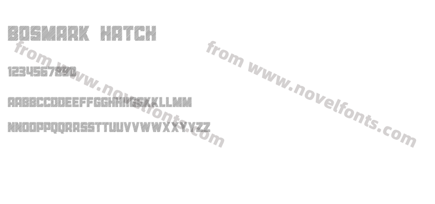 Bosmark HatchPreview
