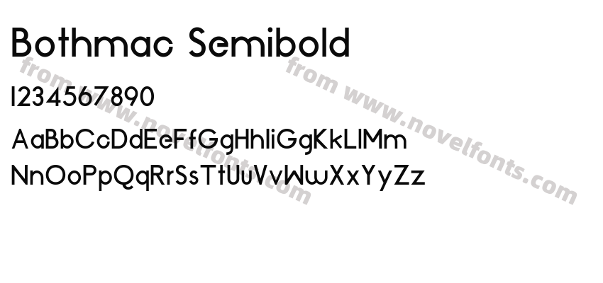 Bothmac SemiboldPreview
