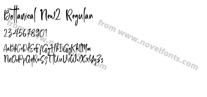 Bottanical New1 RegularPreview