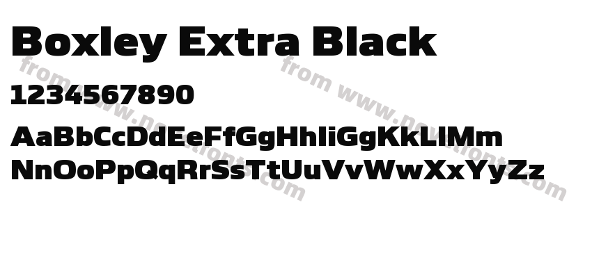 Boxley Extra BlackPreview