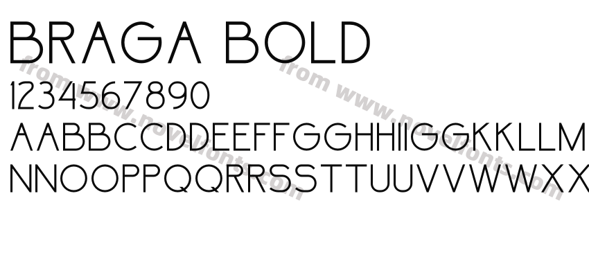 Braga BoldPreview