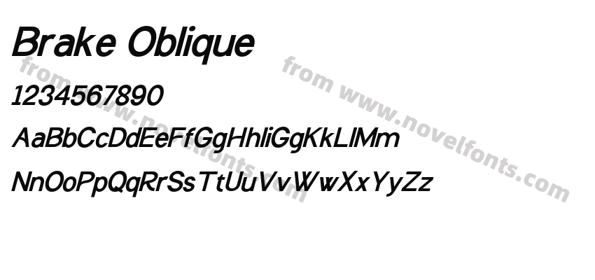 Brake ObliquePreview