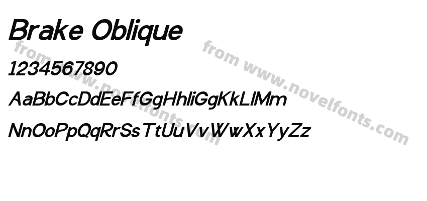 Brake ObliquePreview