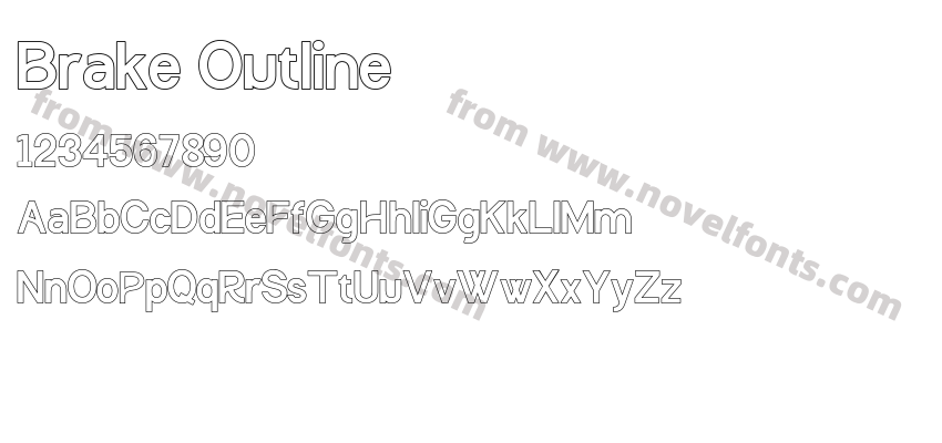 Brake OutlinePreview