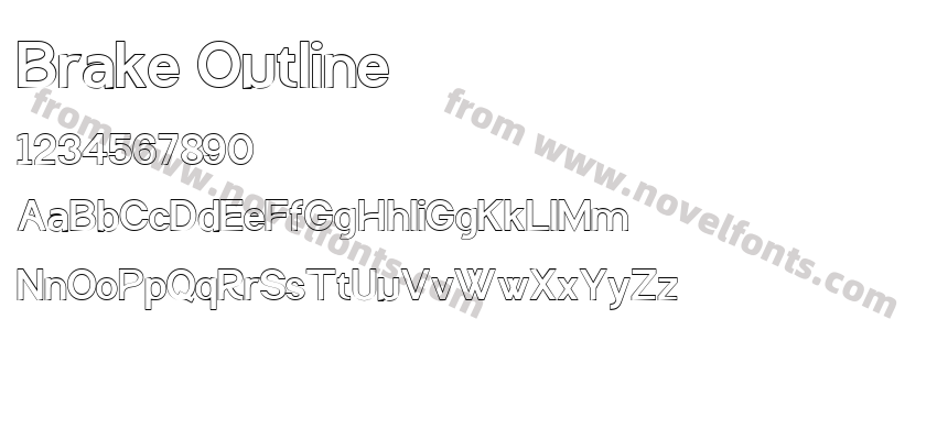 Brake OutlinePreview